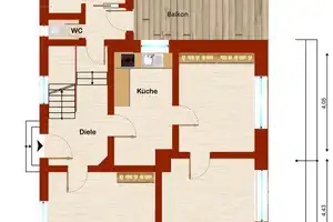*Mitten im Zentrum*
Solides freistehendes Wohn- und Geschäftshaus mit Anbau, Garten und Garage – Altötting (Kreis) – Vorschaubild 26