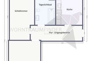 !! Wohnen am Küchwald !! Helle 2 Raum DG-Wohnung mit Einbauküche und Tageslichtbad – Dorotheenstraße 22, 9113 Schloßchemnitz, Chemnitz – Vorschaubild 8