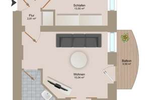 2-Zimmer Wohnung in Uninähe – 39106 Alte Neustadt, Magdeburg – Vorschaubild 10