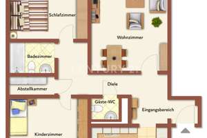 Modernisiert, sympathisch, käuflich: Wohnung als Kapitalanlage oder zur Selbstnutzung – Die vollständige Adresse der Immobilie erhältst du vom Anbieter., 44269 Berghofen, Dortmund – Vorschaubild 13