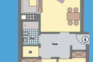 Alltagstaugliche 3 Zimmer in Köln mit Balkon – Mauritiuswall 27, 50674 Altstadt/Süd, Köln – Vorschaubild 2