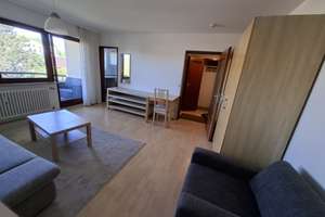 Helle 1-Zimmer-Wohnung mit EBK und schönem Balkon in Stuttgart-Heumaden