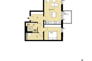 BOTHFELD | moderne 2-Zimmer-Wohnung im Grünen mit Balkon – Grünspechtwiese  8, 30657 Bothfeld, Hannover – Vorschaubild 9