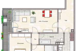 Schön modernisierte 3 Zimmerwohnung mit Panoramablick und TG-Stellplatz – 67071 Oggersheim, Ludwigshafen am Rhein – Vorschaubild 10