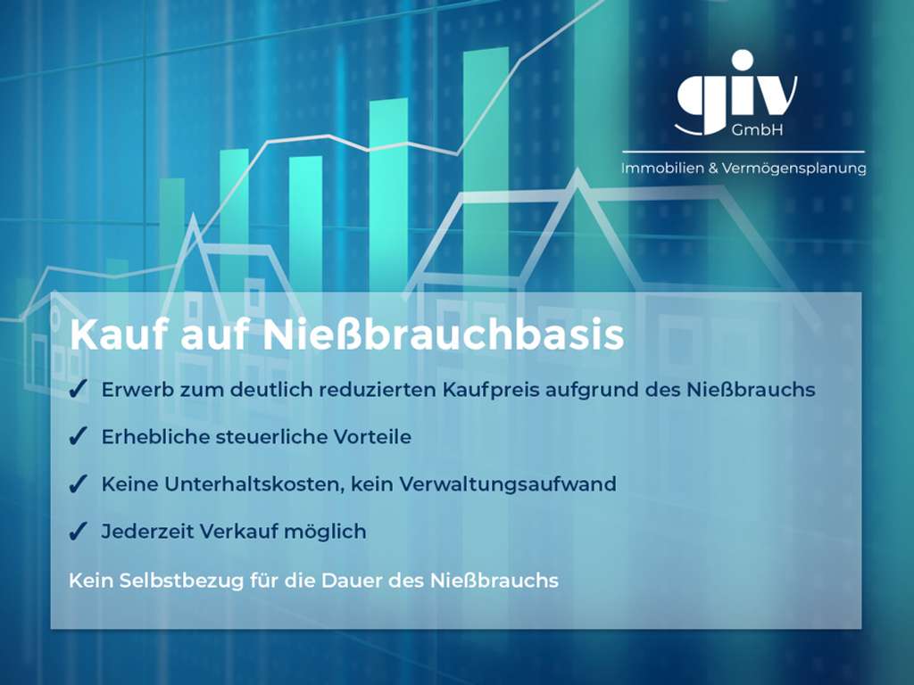 Immobilie in Krailling - Gepflegte 3-Zimmer-ETW mit Süd-Loggia & TG-Stellplatz / Verkauf auf Nießbrauchbasis - Bild 1