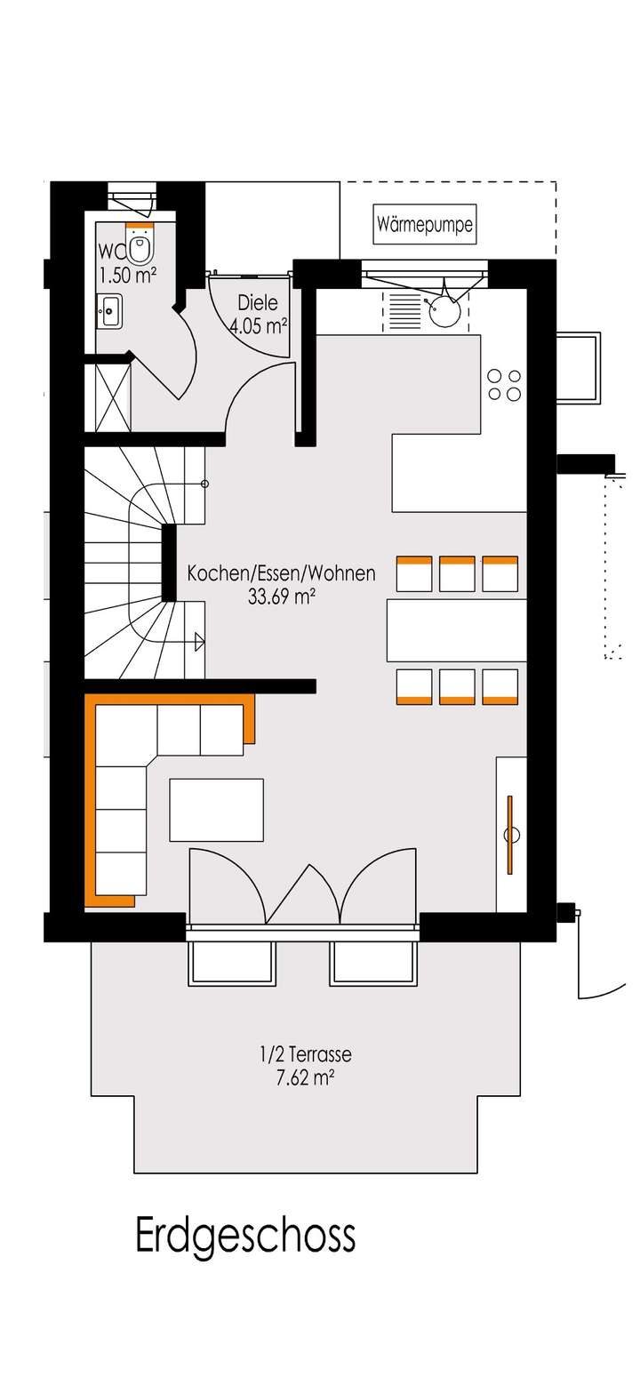 Grundriss Erdgeschoss