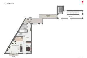 4.OG - ERSTBEZUG - Geräumige 2-Zimmer-Wohnung mit Tageslichtbad und 2 Balkonen – Bautzner Straße 57, 1099 Äußere Neustadt, Dresden – Vorschaubild 12
