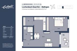 Balkon, Lebensqualität und bis zu 100.000 € Darlehen ab 0,01 % – Waldstetter Straße 49, 72336 Balingen – Vorschaubild 3