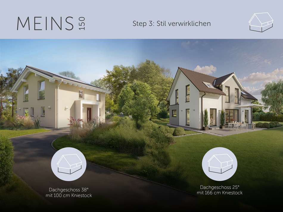 MEINS 150 Stilvarianten