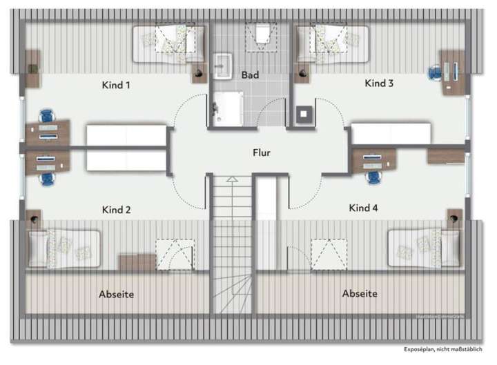 Grundriss Dachgeschoss