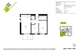 Neubau: Modern wohnen, mobil leben mit Südbalkon – Appenzeller Straße 95b, 81475 Fürstenried-West, München – Vorschaubild 9