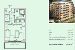Modernes 1-Zimmer-Apartment mit Balkon – Erstbezug 2026 im Zentrum-Südost – 4103 Zentrum-Südost, Leipzig – Vorschaubild 10