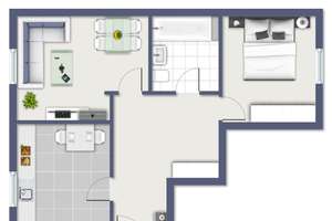 !AB SOFORT ERSTBEZUG NACH RENOVIERUNG! Moderne 2-Zimmer WHG in zentraler Lage!! – Nordring 64, 44787 Gleisdreieck, Bochum – Vorschaubild 13