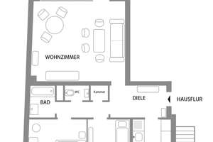 Helle 3 Zimmer Wohnung in Oberkassel – Kyffhäuser Str. 4, 40545 Oberkassel, Düsseldorf – Vorschaubild 15