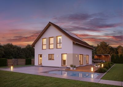 Mietkauf-Sorgenfrei. Entspannt ohne Bau-Stress einziehen: KfW-Einfamilienhaus jetzt mietkaufen