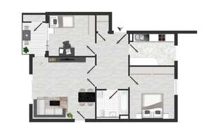 Helle, ruhig gelegene 3-Zimmer-Erdgeschosswohnung mit schöner Terrasse & Gartenzugang – Die vollständige Adresse der Immobilie erhältst du vom Anbieter., 12524 Altglienicke, Berlin – Vorschaubild 12