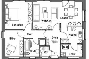 Moderne Eleganz  zum kleinen Preis, der Minibungalow aus unserer EASY- HOME- SERIE mit Grundstück in – Minden-Lübbecke (Kreis) – Vorschaubild 5