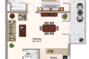 Wohn(t)raum in exponierter Lage! – Die vollständige Adresse der Immobilie erhältst du vom Anbieter., 50858 Junkersdorf, Köln – Vorschaubild 12