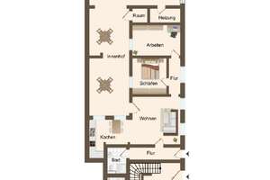 Zentrale Wohnküche, vermietbare Einliegerwohnung, gemütlicher Innenhof! – Die vollständige Adresse der Immobilie erhältst du vom Anbieter., 53127 Lengsdorf, Bonn – Vorschaubild 17