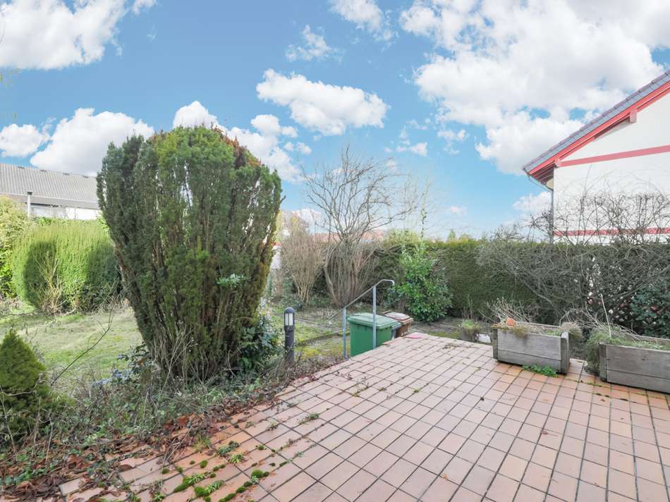 Terrasse zum Wohnzimmer