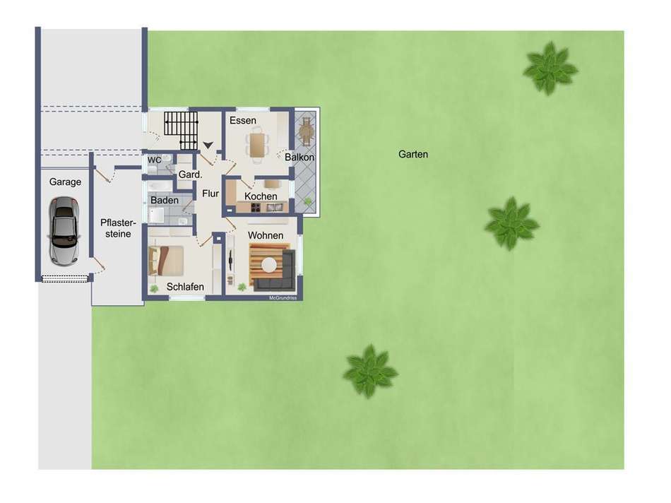 Grundriss Erdgeschoss