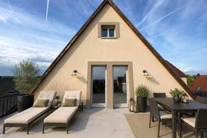 Maisonette-Wohnung mit großer 40m² Dachterrasse in Sinsheim-Hilsbach – Am Zehnt 9, 74889 Sinsheim – Vorschaubild 1