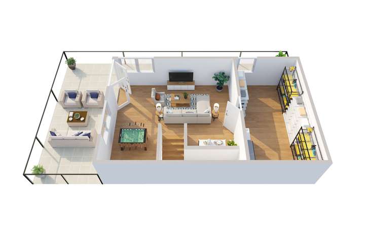 Grundriss Dachgeschoss