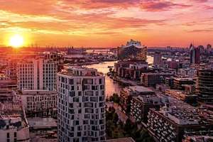 Urbanes Cityapartment mit spektakulärem Blick auf die Innenstadt, Speicherstadt und Rathaus/THE LYTE – Die vollständige Adresse der Immobilie erhältst du vom Anbieter., 20457 HafenCity, Hamburg – Vorschaubild 3