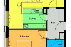 Moderne Neubauwohnung ... hochwertig ausgestattet ... Lift! – Die vollständige Adresse der Immobilie erhältst du vom Anbieter., 1187 Südvorstadt-West, Dresden – Vorschaubild 8