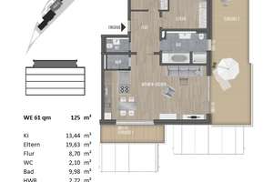 Penthousewohnung  in Braunschweig, Wittekind 6c – Wittekindstraße 6c, 38114 Westliches Ringgebiet, Braunschweig – Vorschaubild 4