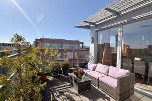 4-Zimmer-Luxus-Penthouse direkt am Main nahe EZB mit viel Privatsphäre  – 60314 Ostend, Frankfurt am Main – Vorschaubild 16