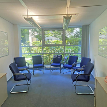 Helles, effizientes Büro in Mitte