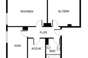 Jetzt frei! 3-Zimmer-Wohnung in Gelsenkirchen Hassel – Ottestraße 14, 45896 Hassel, Gelsenkirchen – Vorschaubild 7