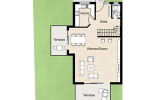 Hier beginnt Ihr neues Kapitel – charmantes Doppelhaus an der Reutlinger Achalm – Die vollständige Adresse der Immobilie erhältst du vom Anbieter., 72766 Reutlingen-Mitte, Reutlingen – Vorschaubild 6