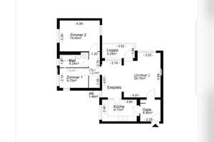 Tauschwohnung: Tauschwohnung 923,28 warm 2,5 Zimmer