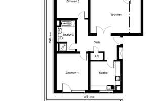 Lichtdurchflutetes Wohnglück im Grünen: 3 Zimmer mit Umlaufbalkon, guter Schnitt, Aufzug – Goltsteinstr. 93, 50968 Bayenthal, Köln – Vorschaubild 11
