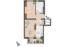 Bezugsfrei ab 01.07.26 ** 2-Zimmer-Neubau-Wohnung mit EBK, Fußbodenheizung, Balkon & PKW-Stellplatz – Die vollständige Adresse der Immobilie erhältst du vom Anbieter., 14480 Am Stern, Potsdam – Vorschaubild 10