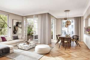 Ruhe, Licht und Freiraum- 3- Zimmer Wohnung mit Loggia – Rheingaustraße 29/30, 12161 Friedenau, Berlin – Vorschaubild 1