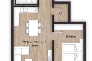 Moderne 2-Zimmer-Wohnung in ruhiger Lage – nahe Siemens Campus und S-Bahn – Bunsenstraße 10, 91058 Bierlach, Erlangen – Vorschaubild 15