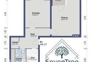 Charmante Wohnung mit Westbalkon - gepflegte 2-Zimmer-Kapitalanlage in beliebter Lage von Spandau – Die vollständige Adresse der Immobilie erhältst du vom Anbieter., 13599 Haselhorst, Berlin – Vorschaubild 8