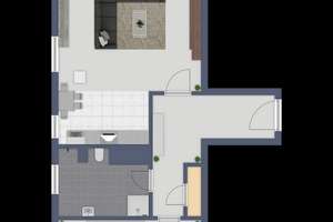 Moderner Grundriss mit geräumiger Wohnküche, Balkon und modernen Duschbad – Vorwerker Straße 133, 23554 Sankt Lorenz Nord, Lübeck – Vorschaubild 24