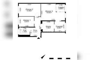 Tauschwohnung: 3 Zimmer- gegen 4 Zimmerwohnung – Die vollständige Adresse der Immobilie erhältst du vom Anbieter., 13355 Gesundbrunnen, Berlin – Vorschaubild 1