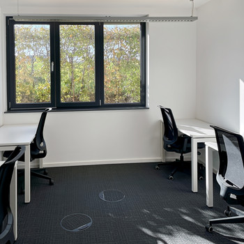 Coworking-Bereich in Regus Park Arkaden