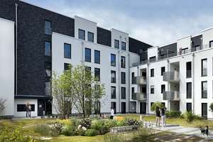 Gemütliche 2-Zimmer-Neubau-Wohnung mit EBK und Loggia in Friedberg