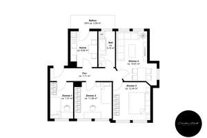 große 4-Raum-Wohnung mit Balkon in Leipzig - Gohlis ***TOP*** saniert – 4155 Gohlis-Mitte, Leipzig – Vorschaubild 11