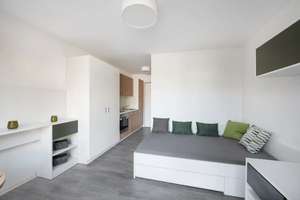 Subletting 5 Monaten - Komfort Urban iLive Vollmöblierte  Wohnung 23 m2  ab 01.09.2026  (717 EUR – Schmollerstraße 55, 74074 Heilbronn, Heilbronn – Vorschaubild 2