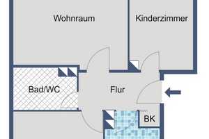 Gemütliche 3-Zimmer-Wohnung frisch modernisiert! – Diltheystraße 14, 65203 Wiesbaden – Vorschaubild 3
