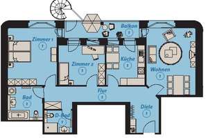 "Stilvoller Altbau trifft modernen Wohnkomfort – 3 Zimmer mit Balkon-Highlight" – Straße des 18. Oktober 15, 4103 Zentrum-Südost, Leipzig – Vorschaubild 20