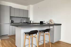 QUARTIER EAST - möblierte stilvolle Zwei-Zimmer-Wohnung mit Blick auf die EZB – Die vollständige Adresse der Immobilie erhältst du vom Anbieter., 60314 Ostend, Frankfurt am Main – Vorschaubild 4