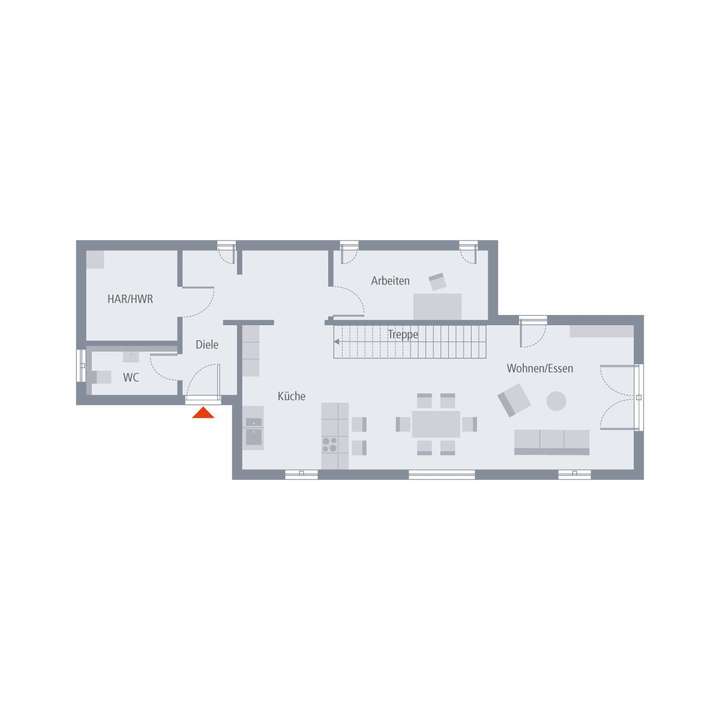 Grundriss Erdgeschoss